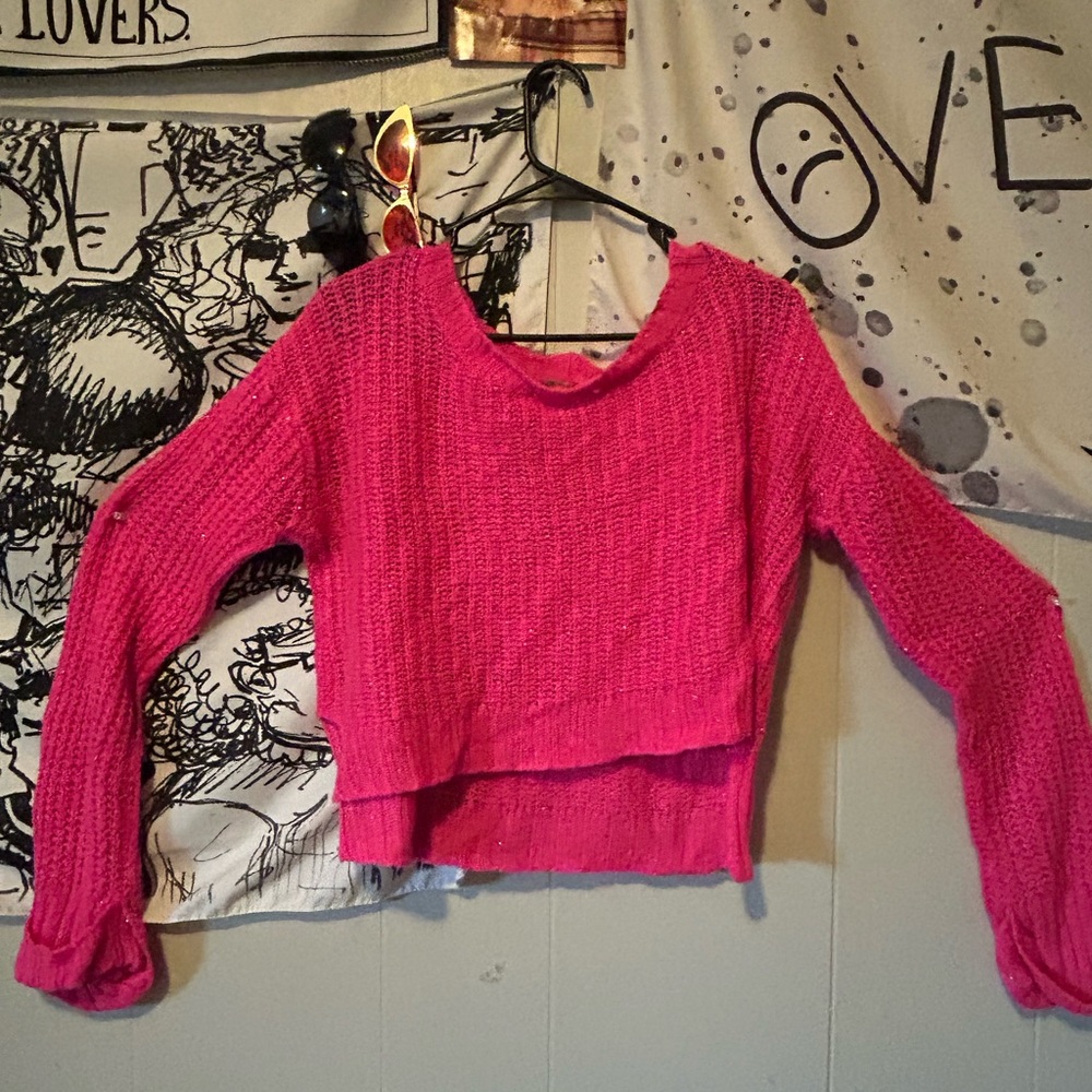 Pink Sweater